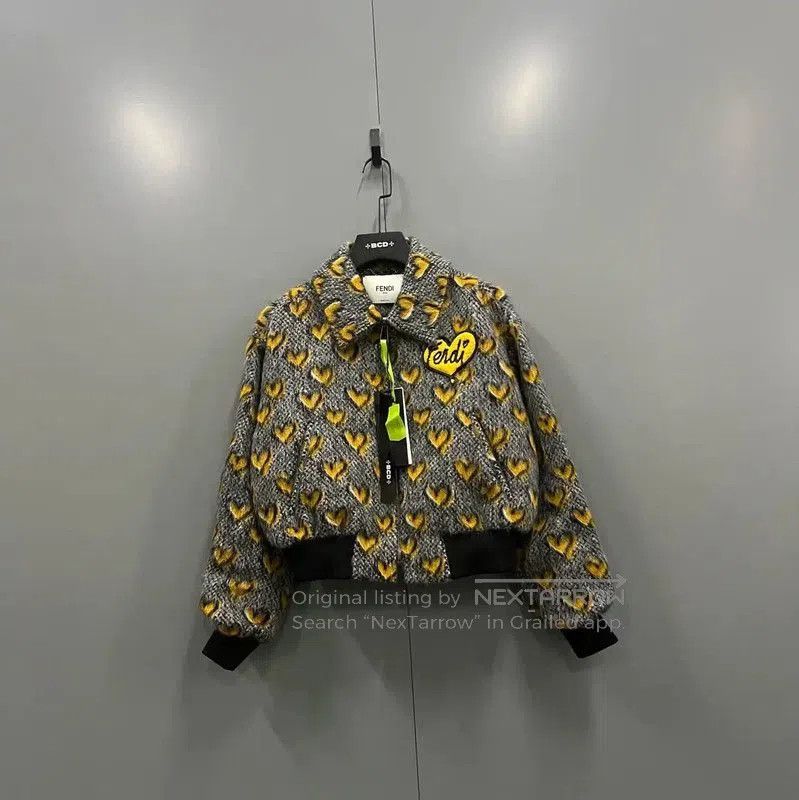 Fendi Multicolor Cotton Spring Jacket for Women .
