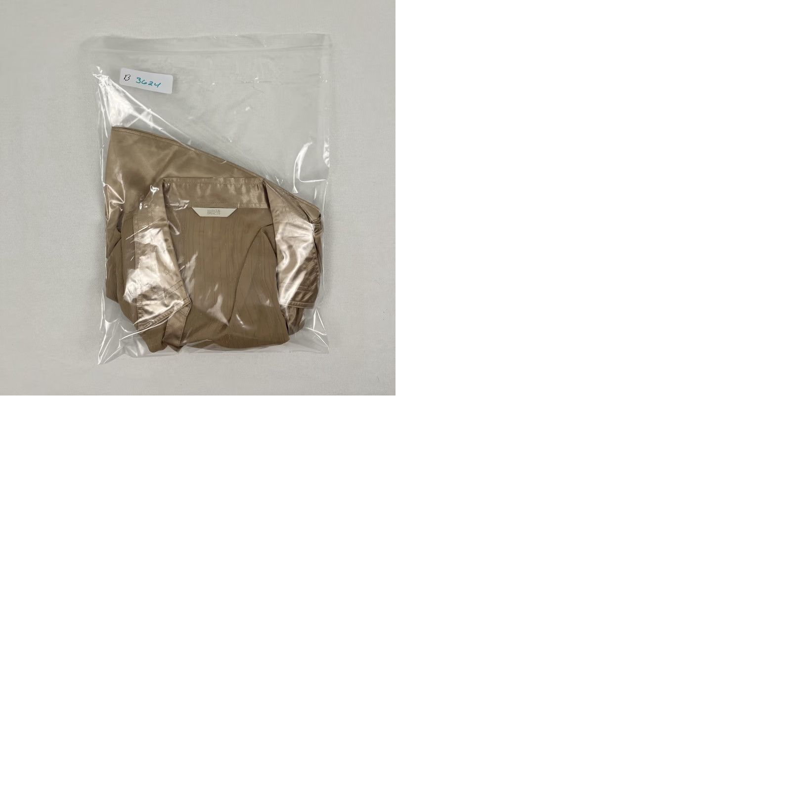 Marks & Spencer Marks & Spencer Set W/ Shirt & Tank Top Women UK 22 Gold Shimmer Statement Sheer Shirt Size 3XL / US 20-22 - 10 Thumbnail