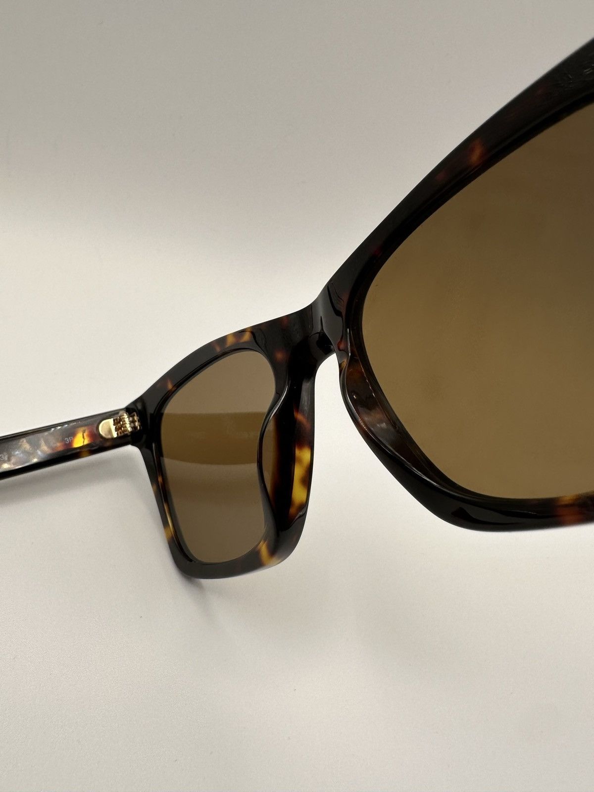 Burberry Burberry Acetate Tortoise Sunglasses Size ONE SIZE - 5 Thumbnail