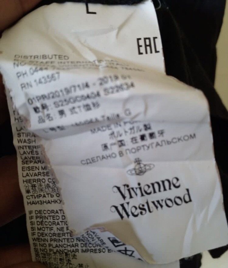Vivienne Westwood Vivienne Westwood T-Shirt Tee Size US L / EU 52-54 / 3 - 3 Thumbnail