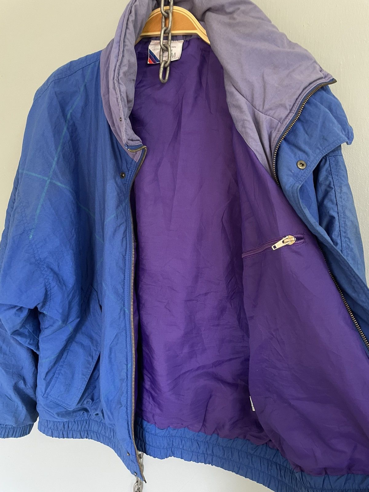 BMW Vintage 80s BMW MStyle bomber jacket zip up Size US M / EU 48-50 / 2 - 6 Thumbnail