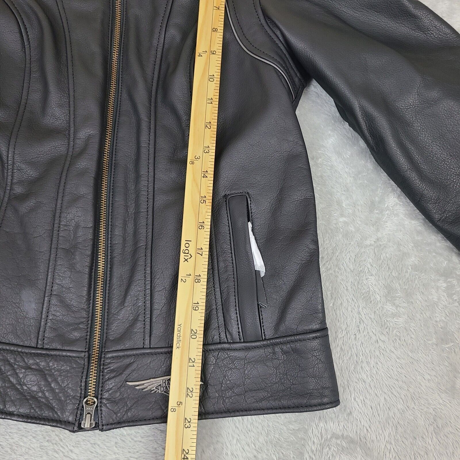 Harley Davidson Harley Davidson Women's 120th Anniversary Black Revelry Leat Size S / US 4 / IT 40 - 13 Thumbnail