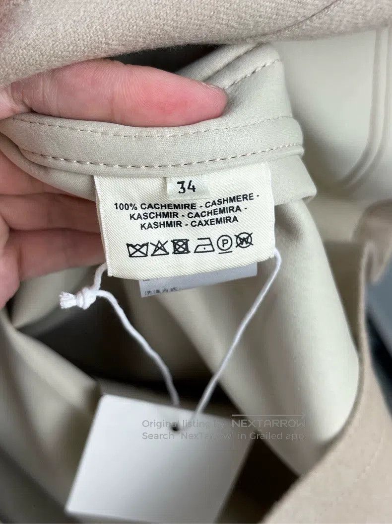 Hermes Hermes Khaki Metal Buckle Logo Short Sleeve Dress Size XXS / US 00 / IT 34 - 5 Thumbnail