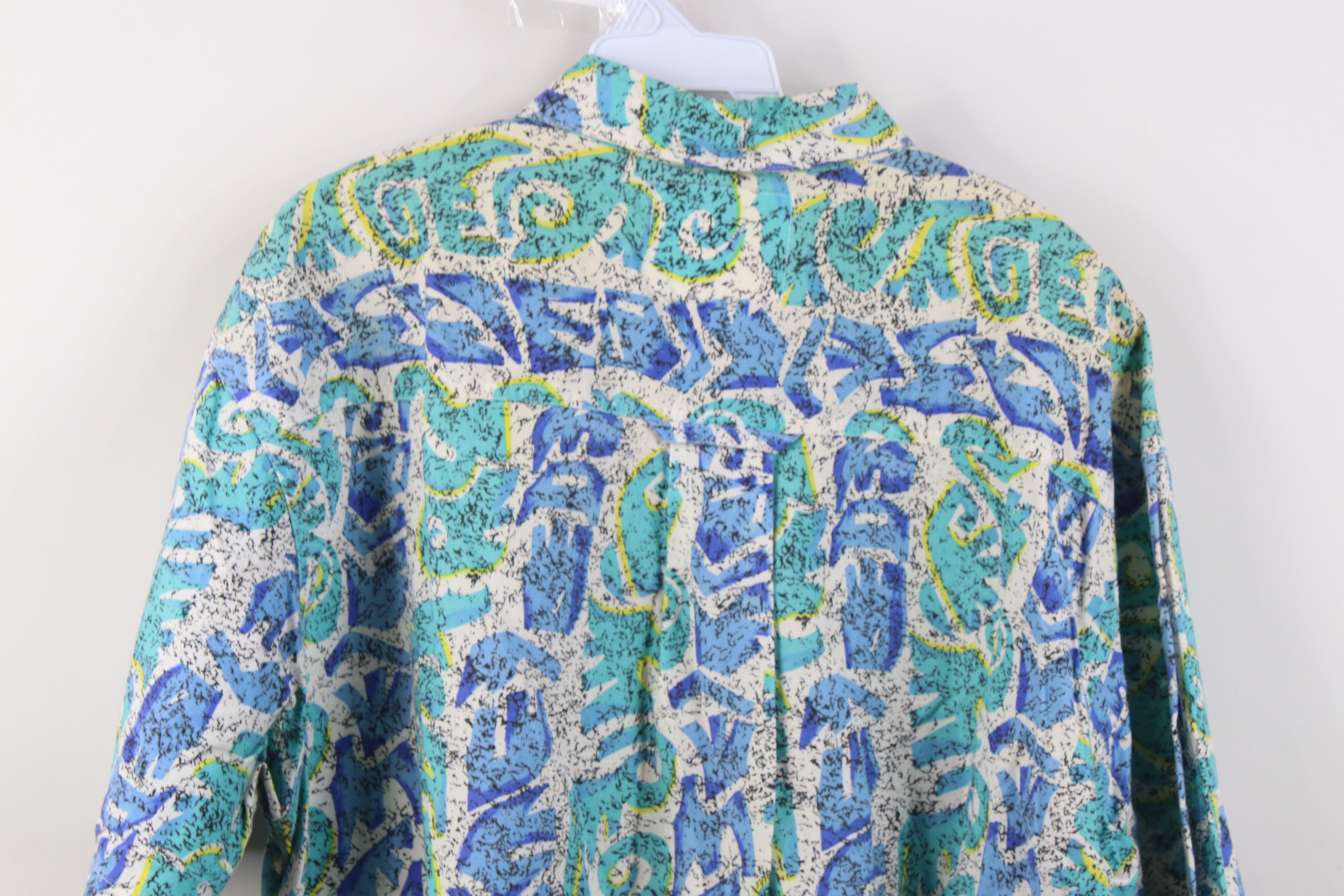 Vintage Vintage 80s 90s Streetwear Surfing Surf Beach Button Shirt Size US L / EU 52-54 / 3 - 12 Thumbnail