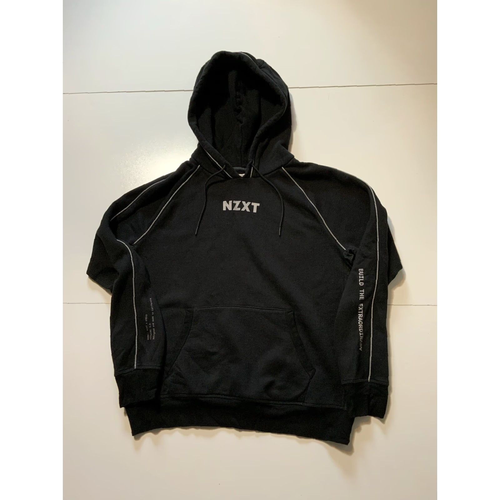 Vintage Ateyo NZXT Pop Up 2019 Exclusive Gaming 2PC Sweatsuit Set Hoodie Pants Sz. XL Mens Black Sweatshirt Pants Tracksuit Size US XL / EU 56 / 4 - 2 Thumbnail