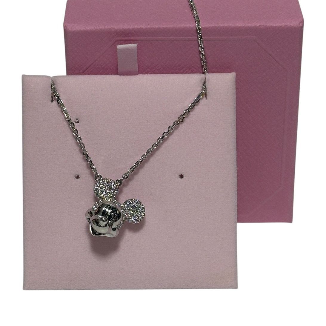 Swarovski Swarovski Disney Mickey Mouse Pendant White, Necklace Size ONE SIZE - 1 Thumbnail