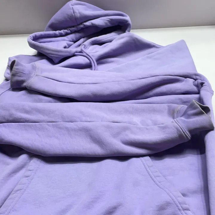 Balenciaga Balenciaga Logo Embroidered Purple Hoodie for Women 0079-25 Size M / US 6-8 / IT 42-44 - 4 Thumbnail