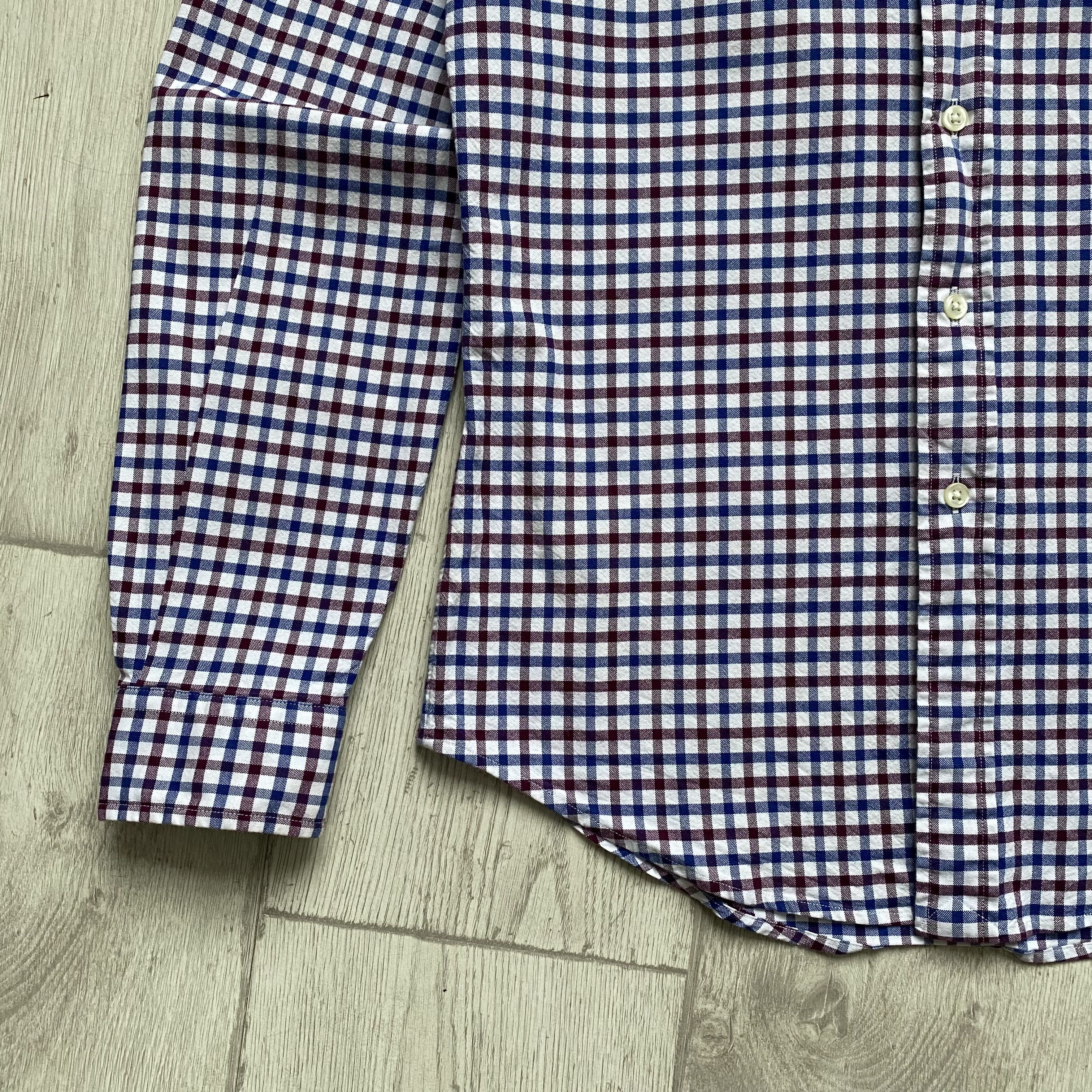 Polo Ralph Lauren 🏇 Oldmoney POLO RALPH LAUREN Flannel Shirt Checked Size US S / EU 44-46 / 1 - 6 Thumbnail