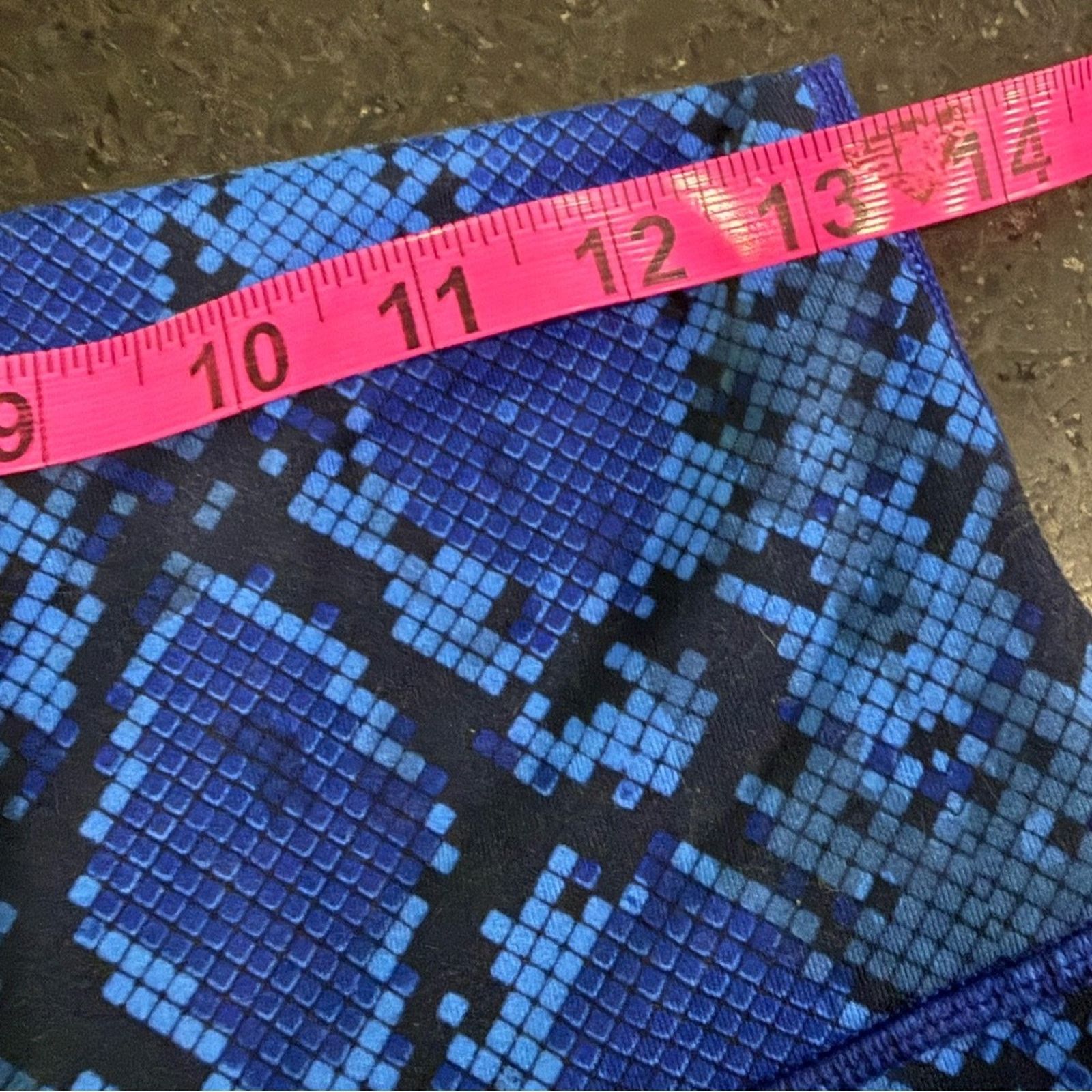 Lululemon Lululemon Wunder leggings Snake Pipe Dream Blue Sapphire 8 Size 30" / US 8 / IT 44 - 7 Thumbnail