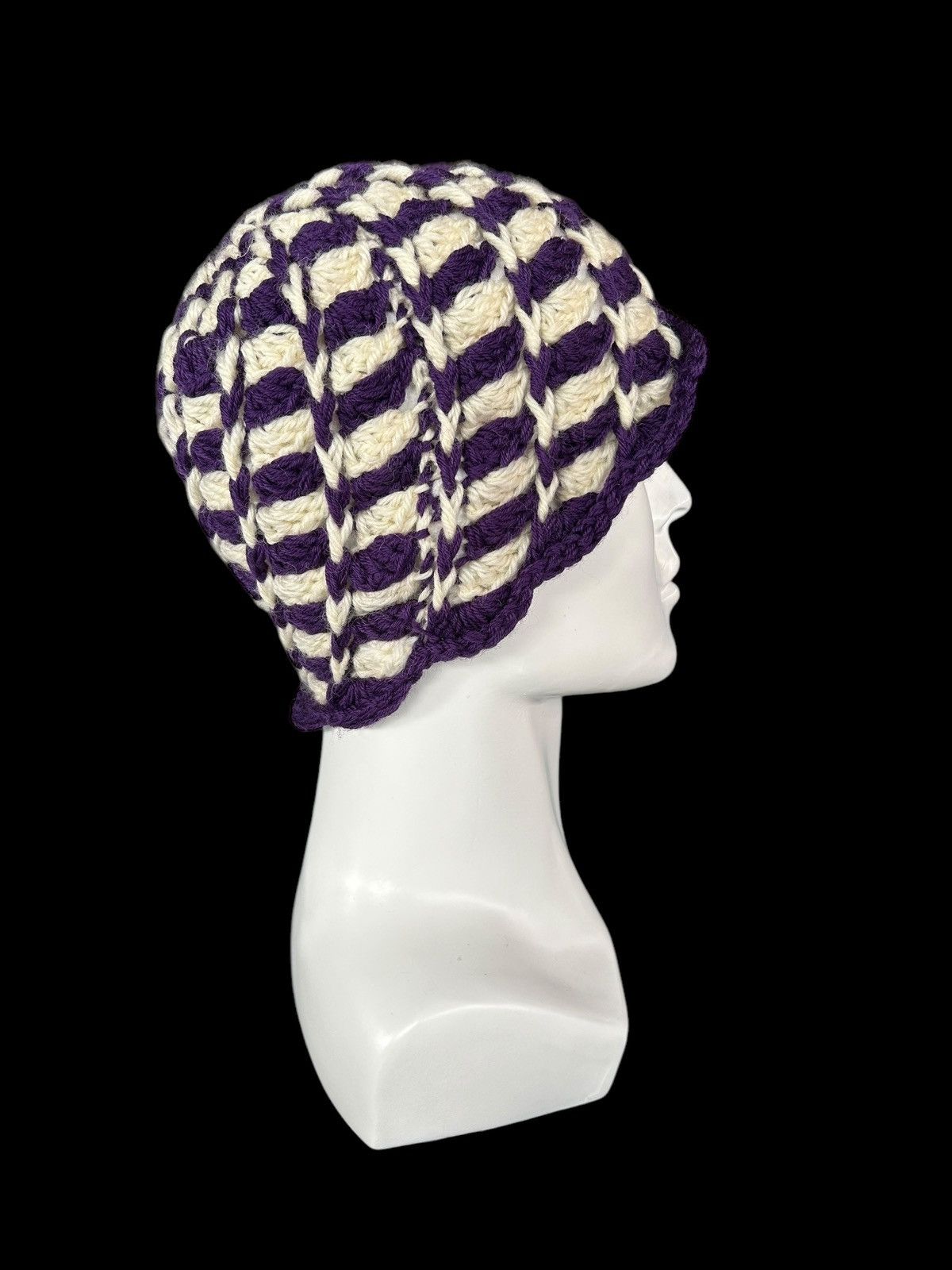 Crochet Knitted Handmade Beanie Hats Rare☠️☠️