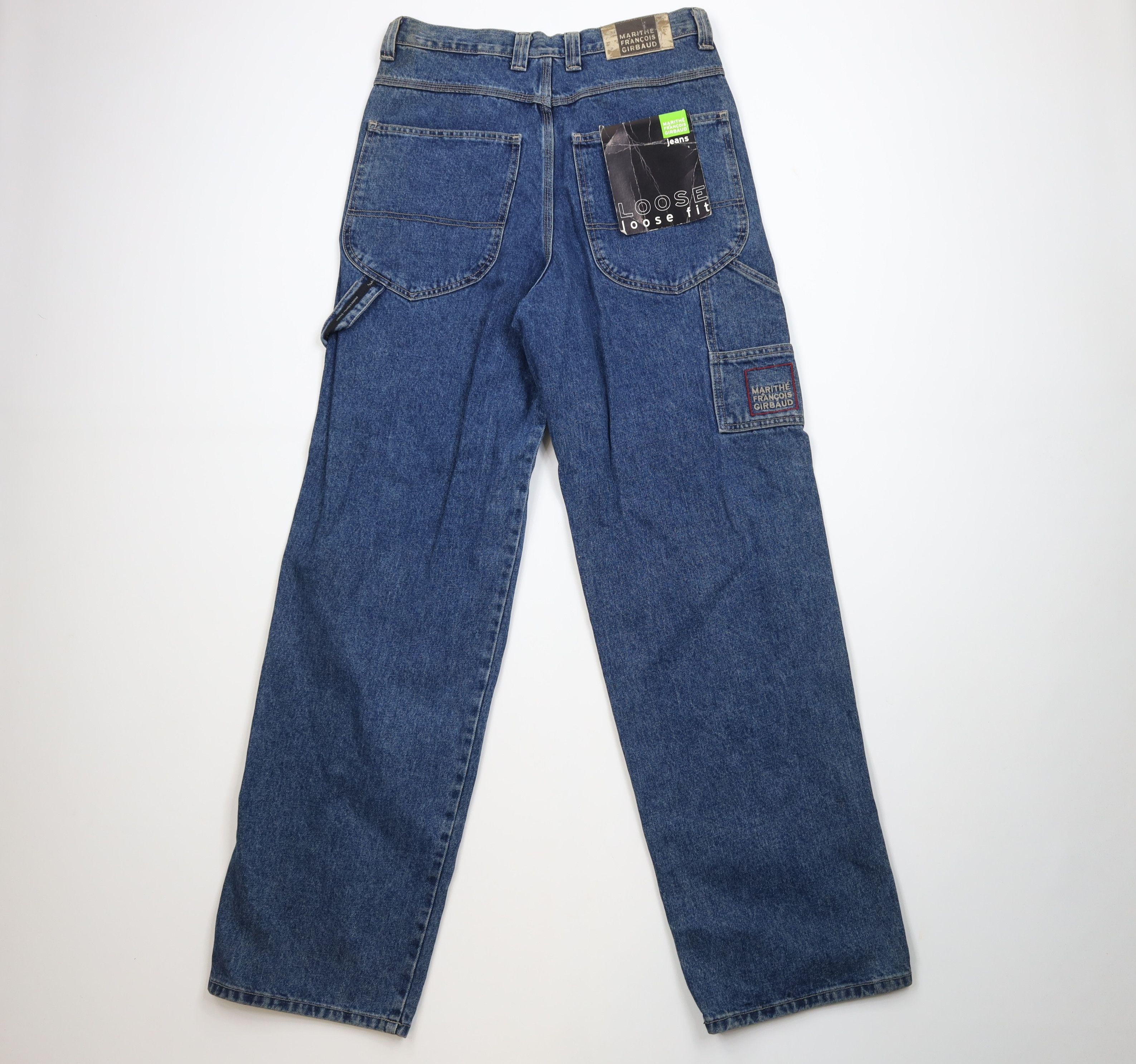 Marithe + Francois Girbaud Deadstock Vintage 90s Marithe Francois Girbaud Wide Jeans Size US 32 / EU 48 - 10 Thumbnail