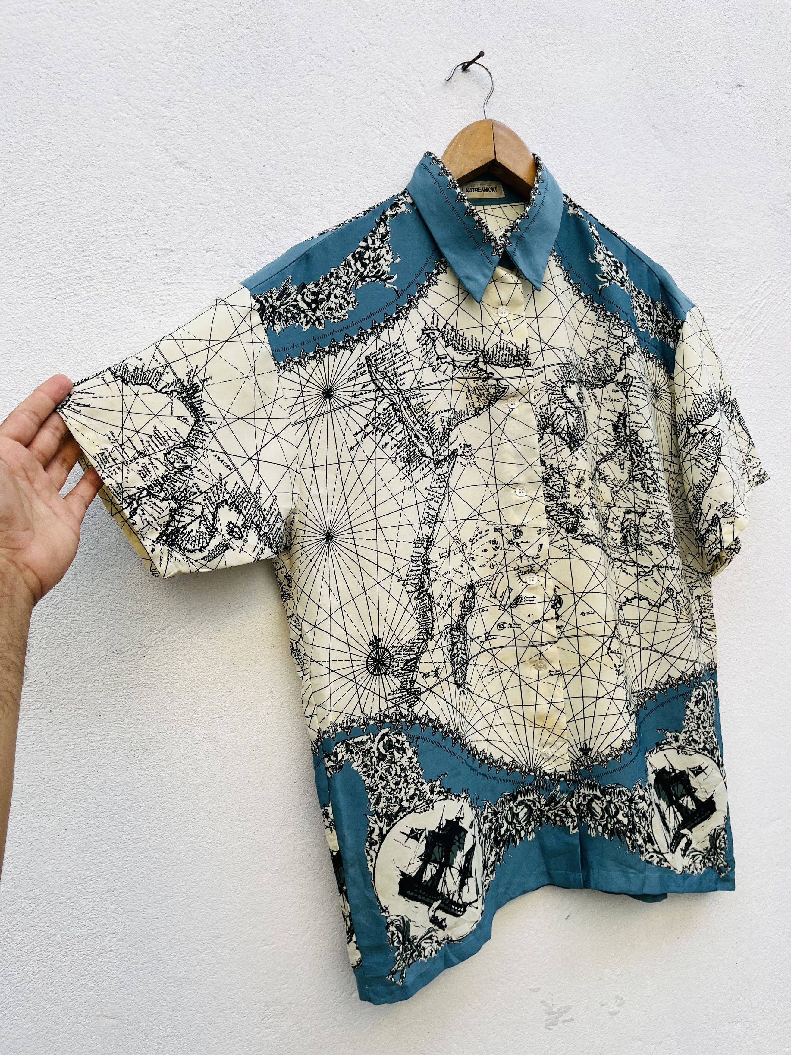 Japanese Brand × Vintage Vintage Lautreamont Map Italian Designer Fashion Style Size US M / EU 48-50 / 2 - 4 Thumbnail