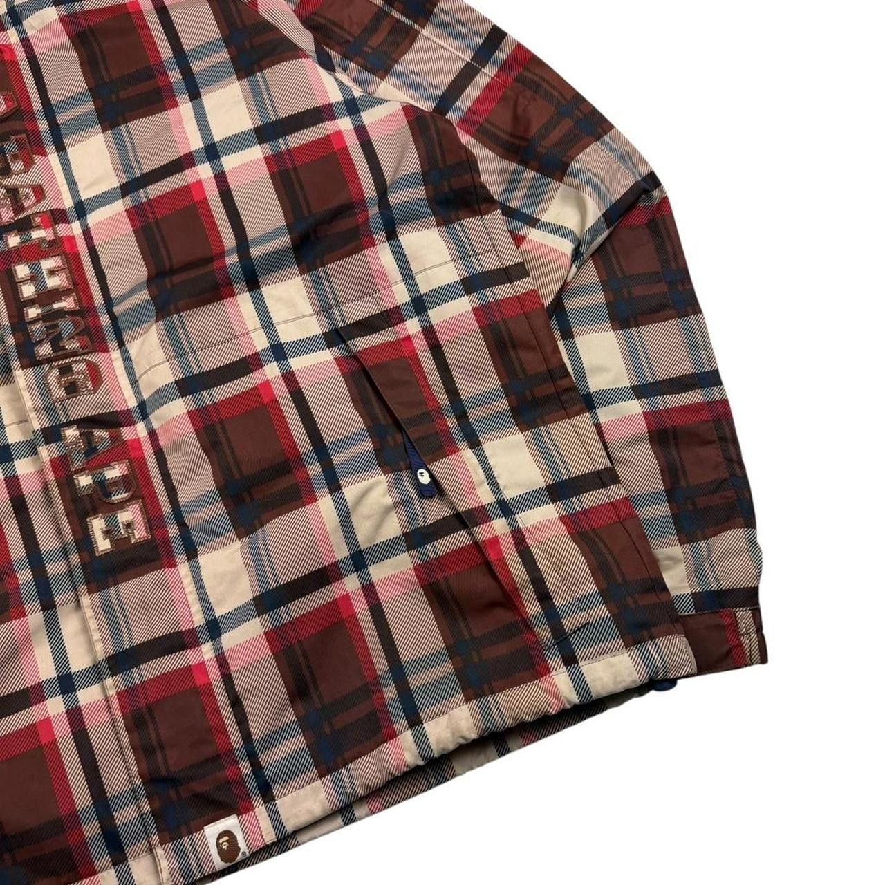 Bape Bape Chequered Tartan Plaid Ski Jacket - Extra Large Size US XL / EU 56 / 4 - 4 Thumbnail