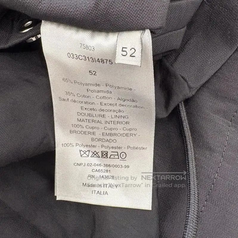 Other Dior Men's Black Nylon Winter Coat . Size US XL / EU 56 / 4 - 7 Thumbnail