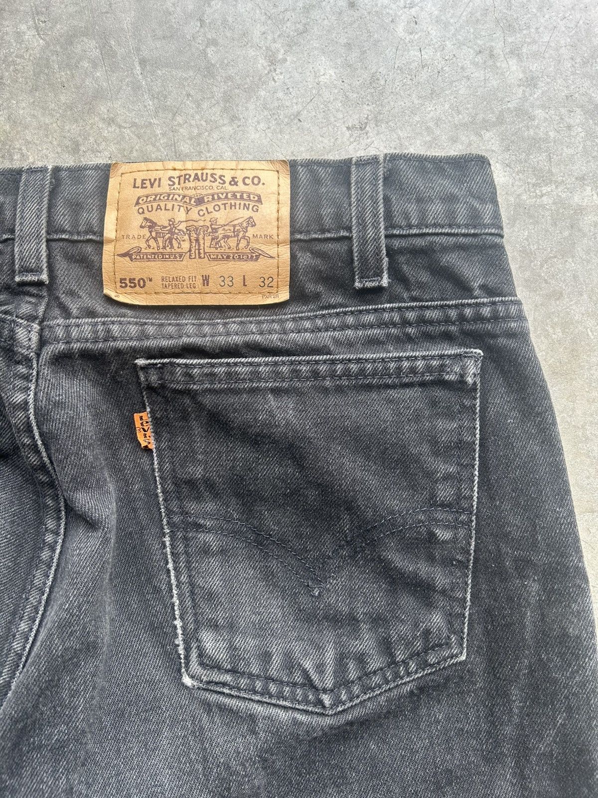 Levi's Vintage 1990’s 550 Orange Tab Levi’s Size US 33 - 3 Thumbnail