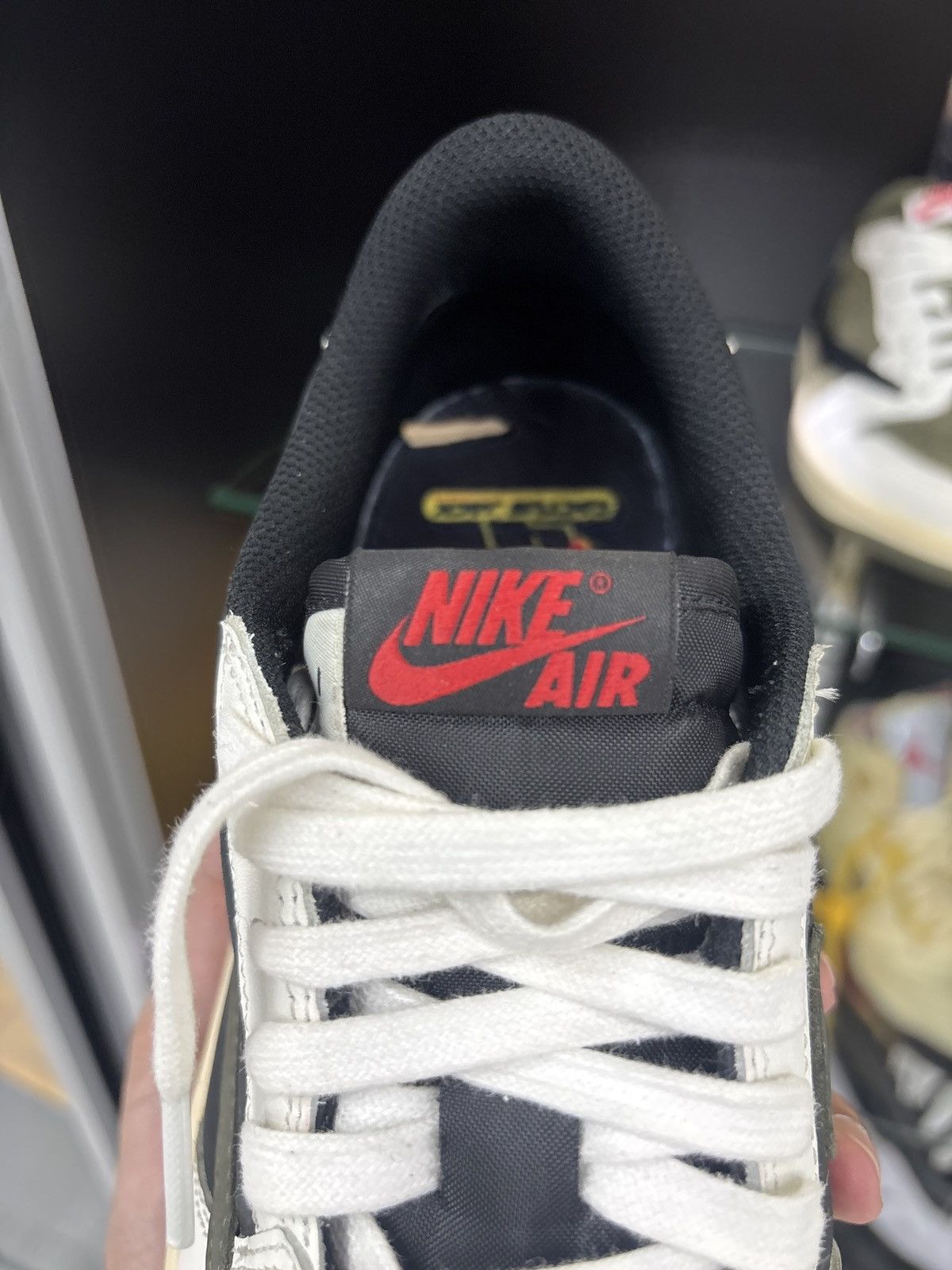 Nike × Travis Scott Nike X Travis Scott Jordan 1 Low “Olive” Size US 8.5 / EU 41-42 - 7 Thumbnail