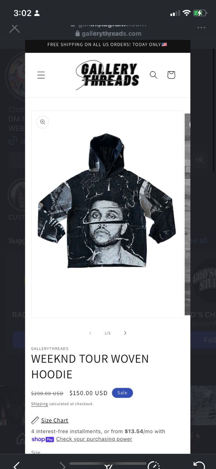 Other The weekend hoodie Size M / US 6-8 / IT 42-44 - 4 Thumbnail