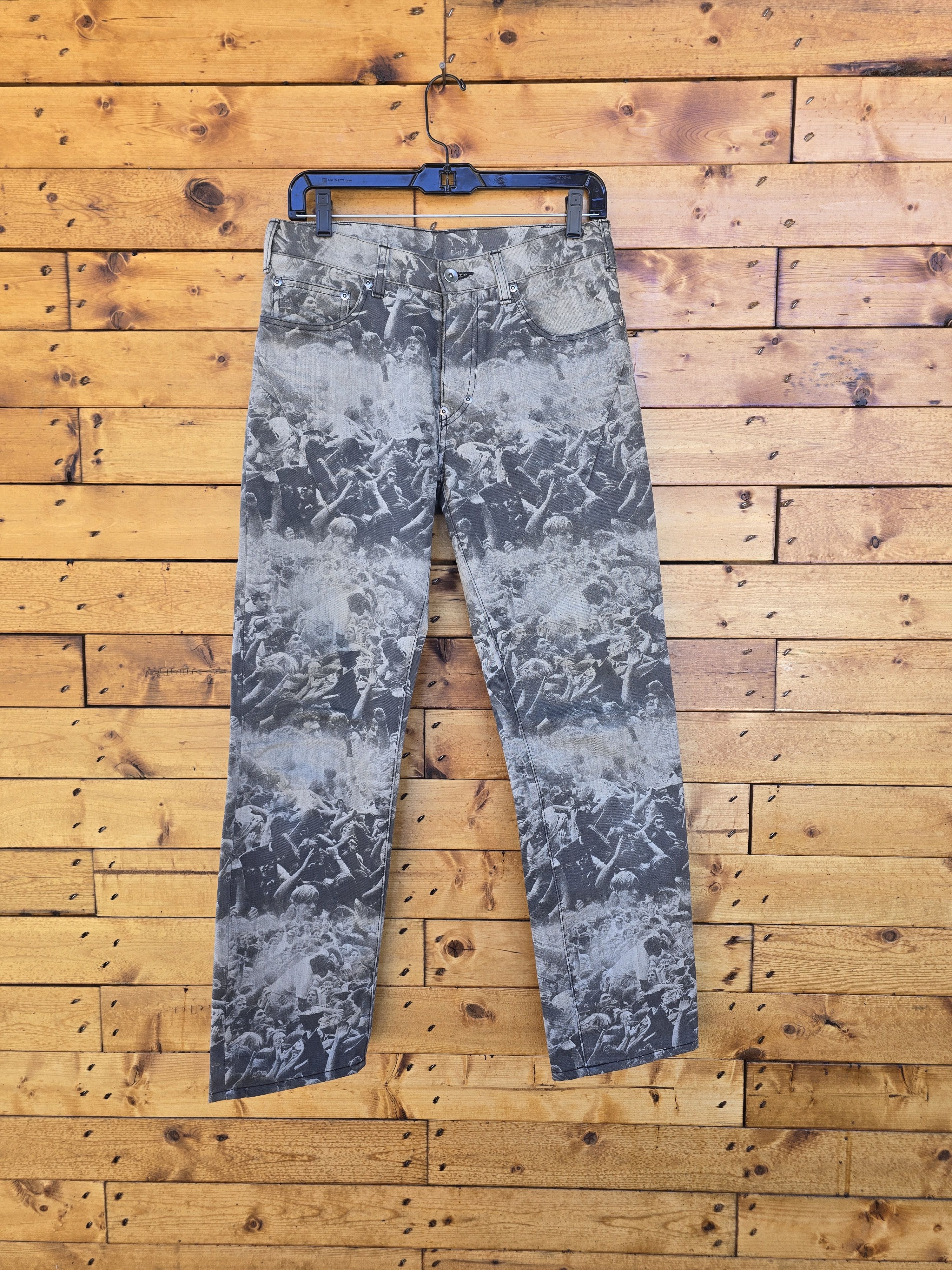 Number (N)ine Number (N)ine AW2009 "Touch Me I'm Sick" Denim Size US 32 / EU 48 - 1 Thumbnail