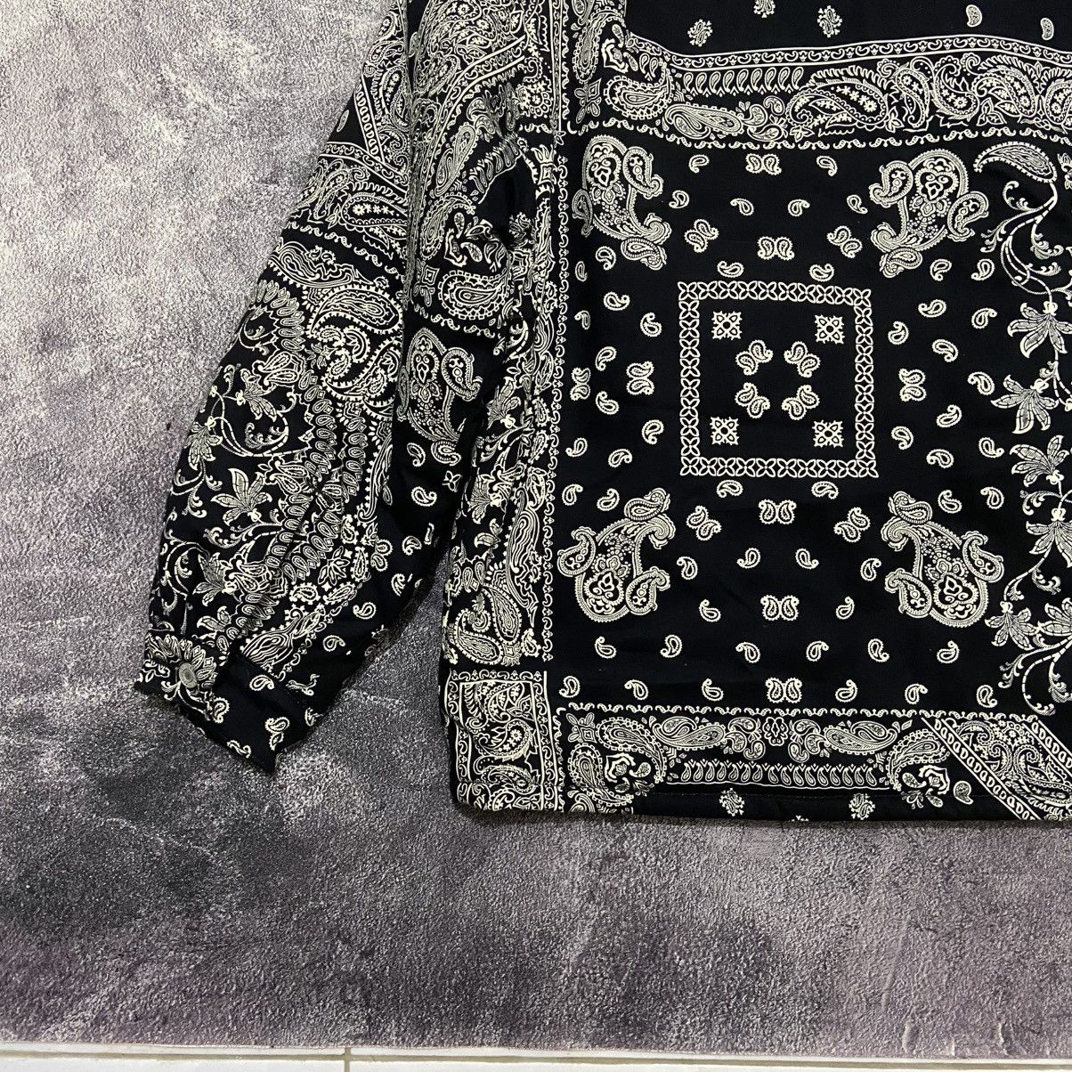 Vintage project black paisley jacket streetwear Size US M / EU 48-50 / 2 - 7 Thumbnail