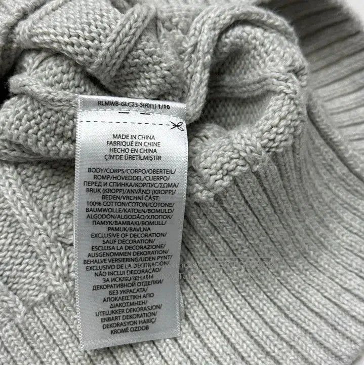 Polo Ralph Lauren Polo Ralph Lauren Men's Solid Cable Knit Sweater. Size US XS / EU 42 / 0 - 4 Thumbnail