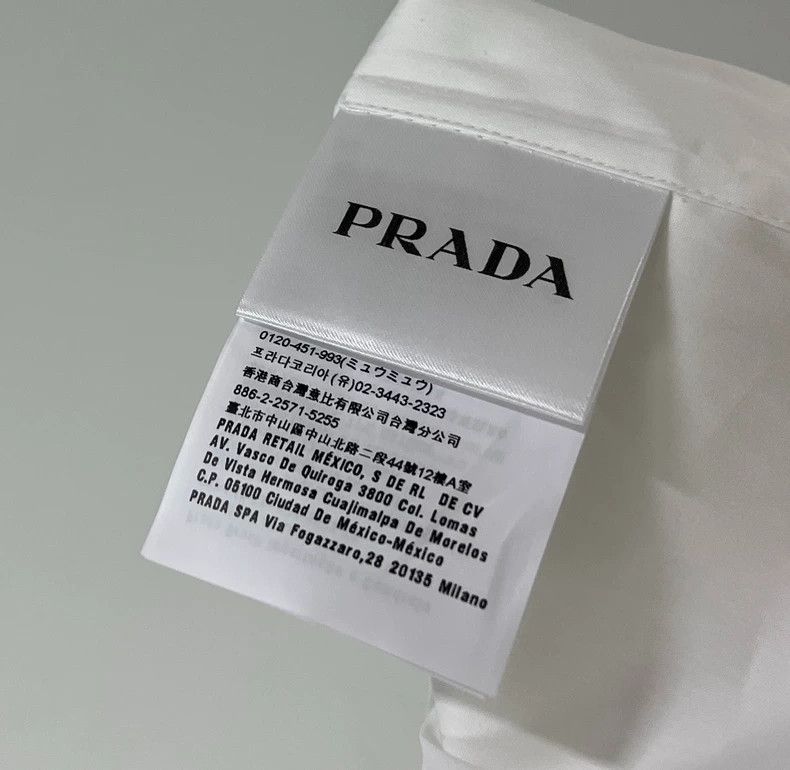 Prada Prada Long-sleeved shirt 2501-Nextarrow Size US XXS / EU 40 - 5 Thumbnail