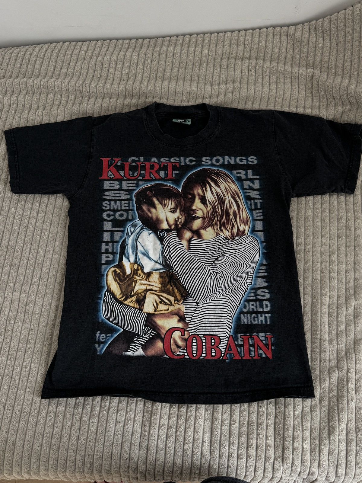 Vintage Kurt Cobain Vintage 90’s Tee 100% Cotton Insane Print Size US M / EU 48-50 / 2 - 2 Thumbnail