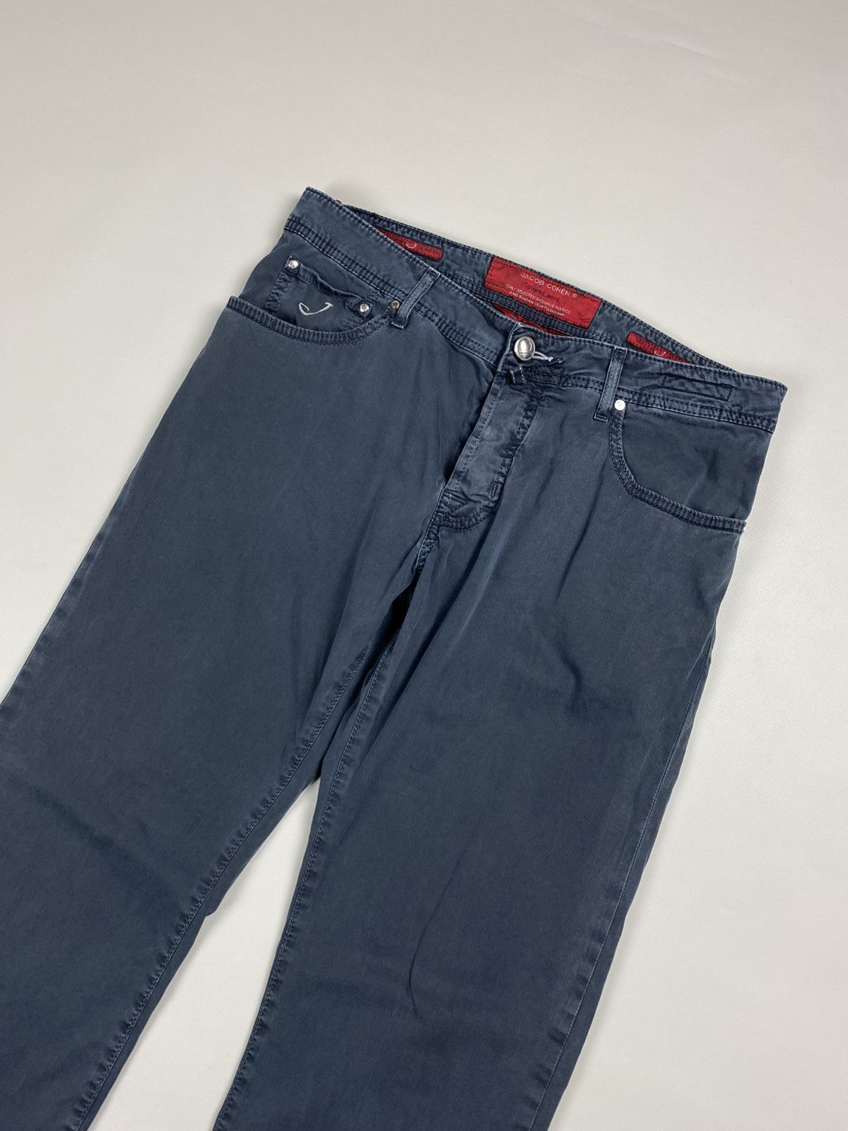 Jacob Cohen Jacob Cohen J620 men’s garment dyed Tailored Jeans Size 36 Size US 36 / EU 52 - 4 Thumbnail