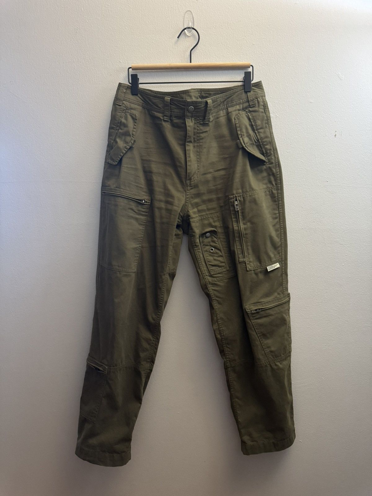 thisisneverthat thisisneverthat Flight Cargo Pant Trouser Bottom Olive Green Size US 32 / EU 48 - 1 Thumbnail
