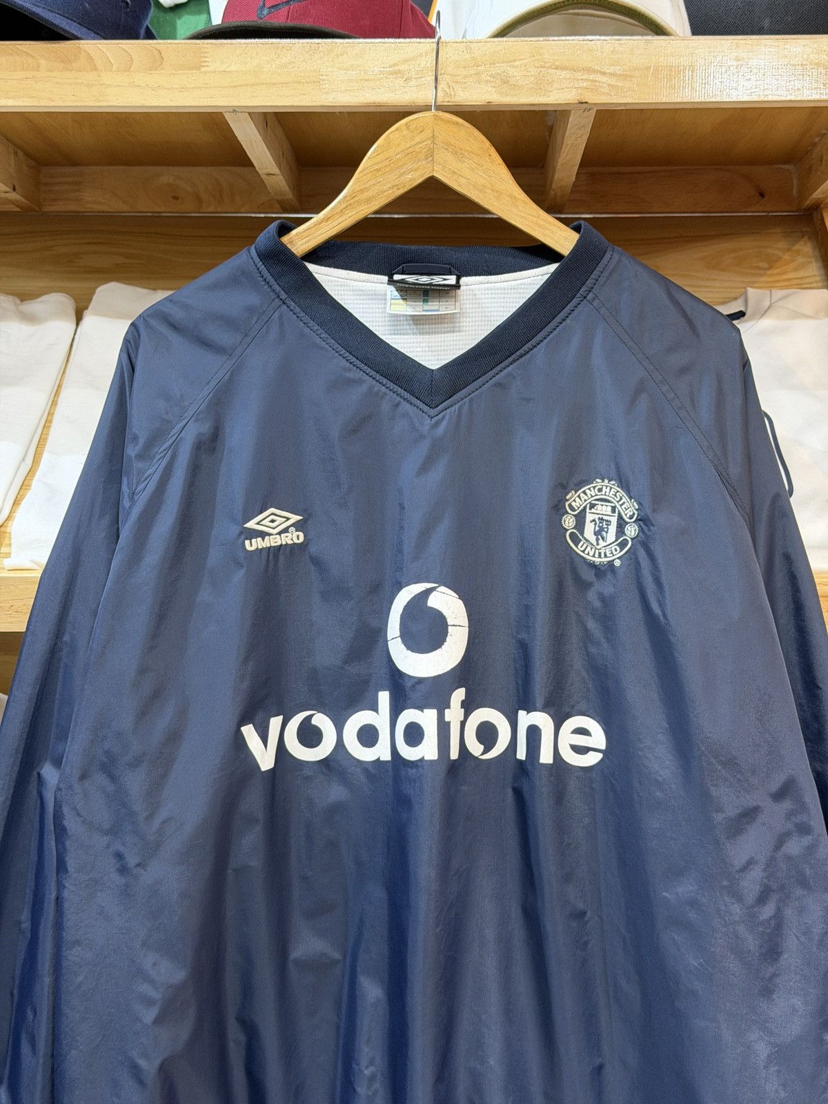 Umbro Vintage Manchester United 2000-01 Umbro Windbreaker Jacket Size US XL / EU 56 / 4 - 3 Thumbnail
