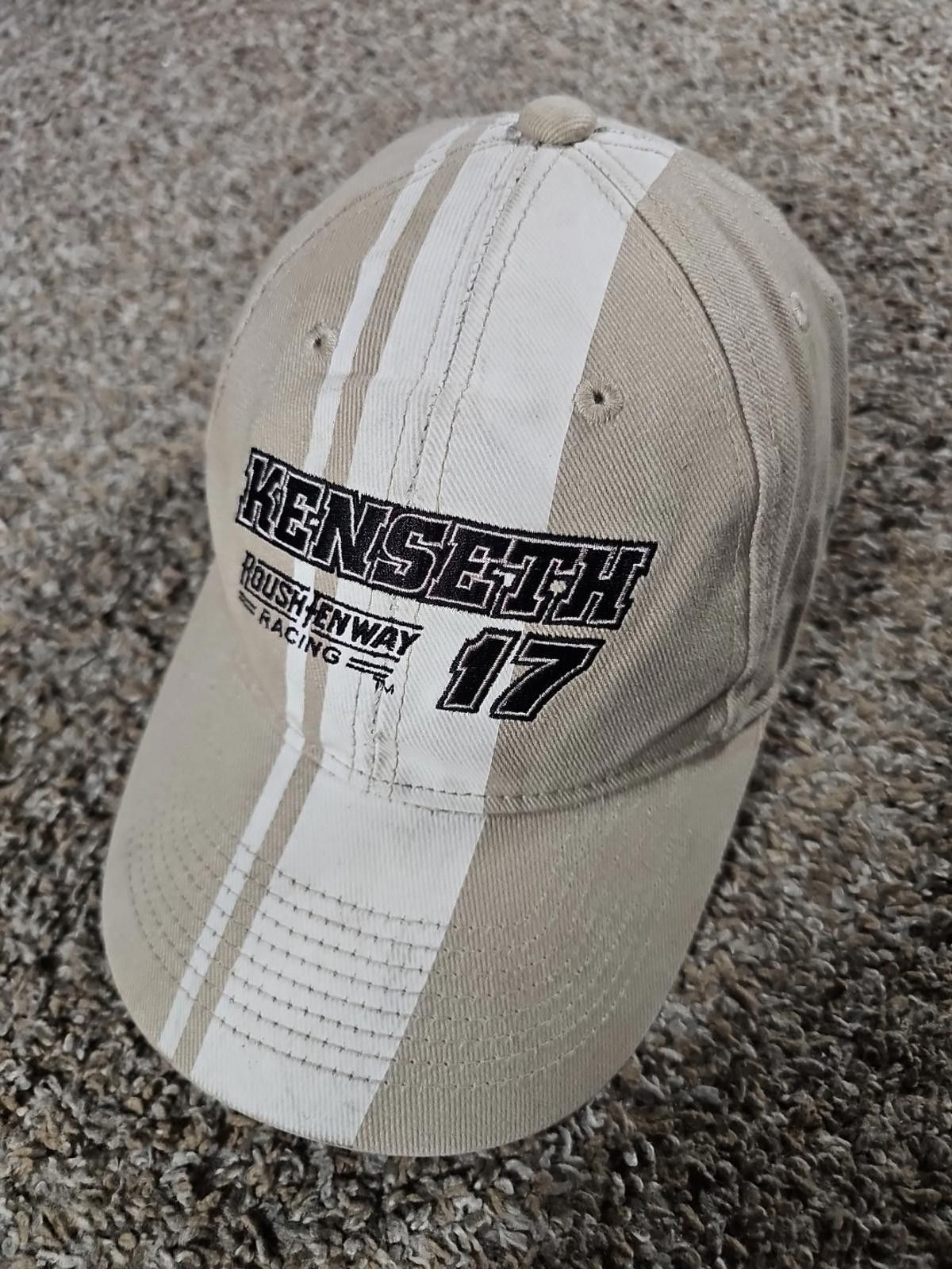 Other Matt Kenseth #17 NASCAR RoushFenway Racing Tan Hat Strapback Size ONE SIZE - 1 Thumbnail