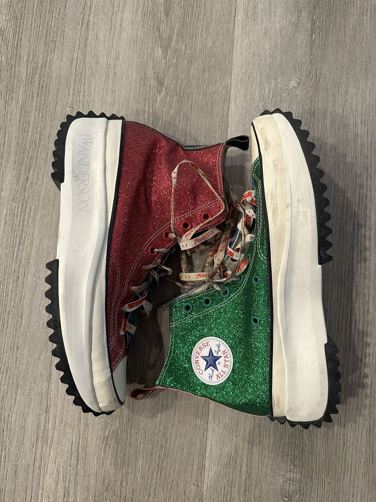 Converse × JW Anderson J.W. ANDERSON X RUN STAR HIKE 'GLITTER' UNISEX Size US 10.5 / EU 43-44 - 2 Thumbnail