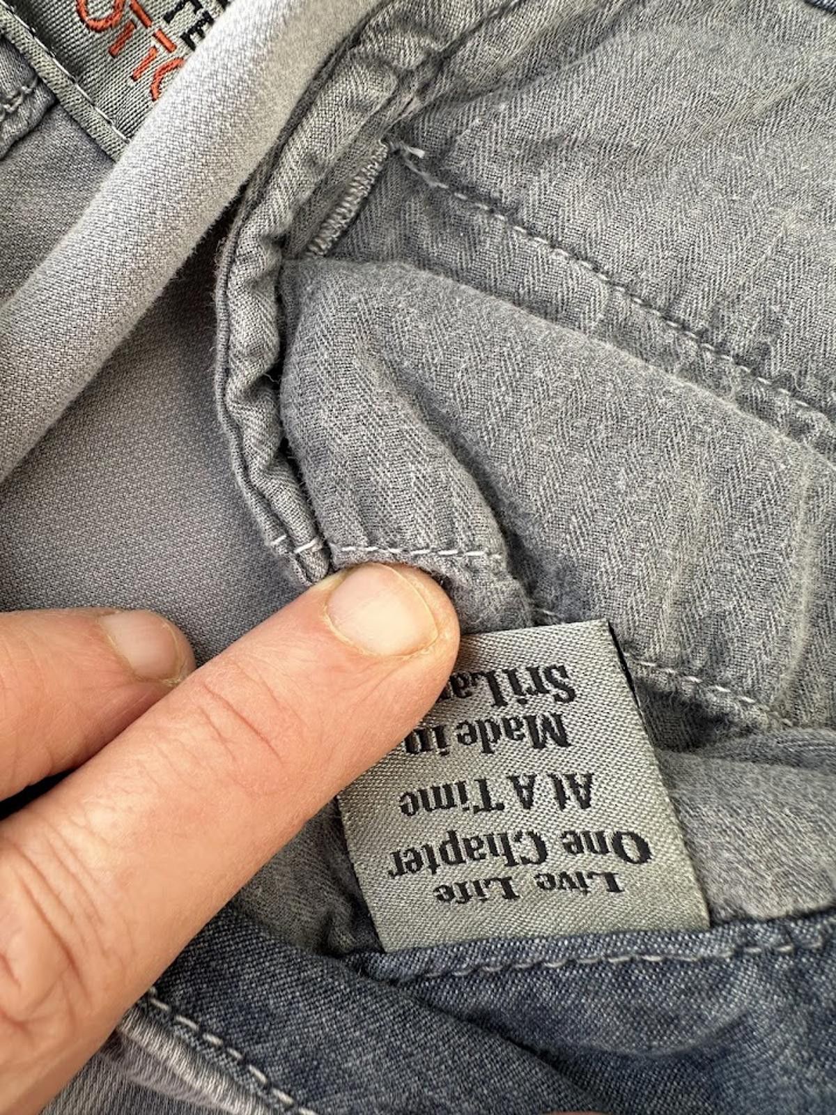 Original Paperbacks Paperbacks Cotton Shorts Faded Gray Vintage Style Size US 40 / EU 56 - 5 Thumbnail