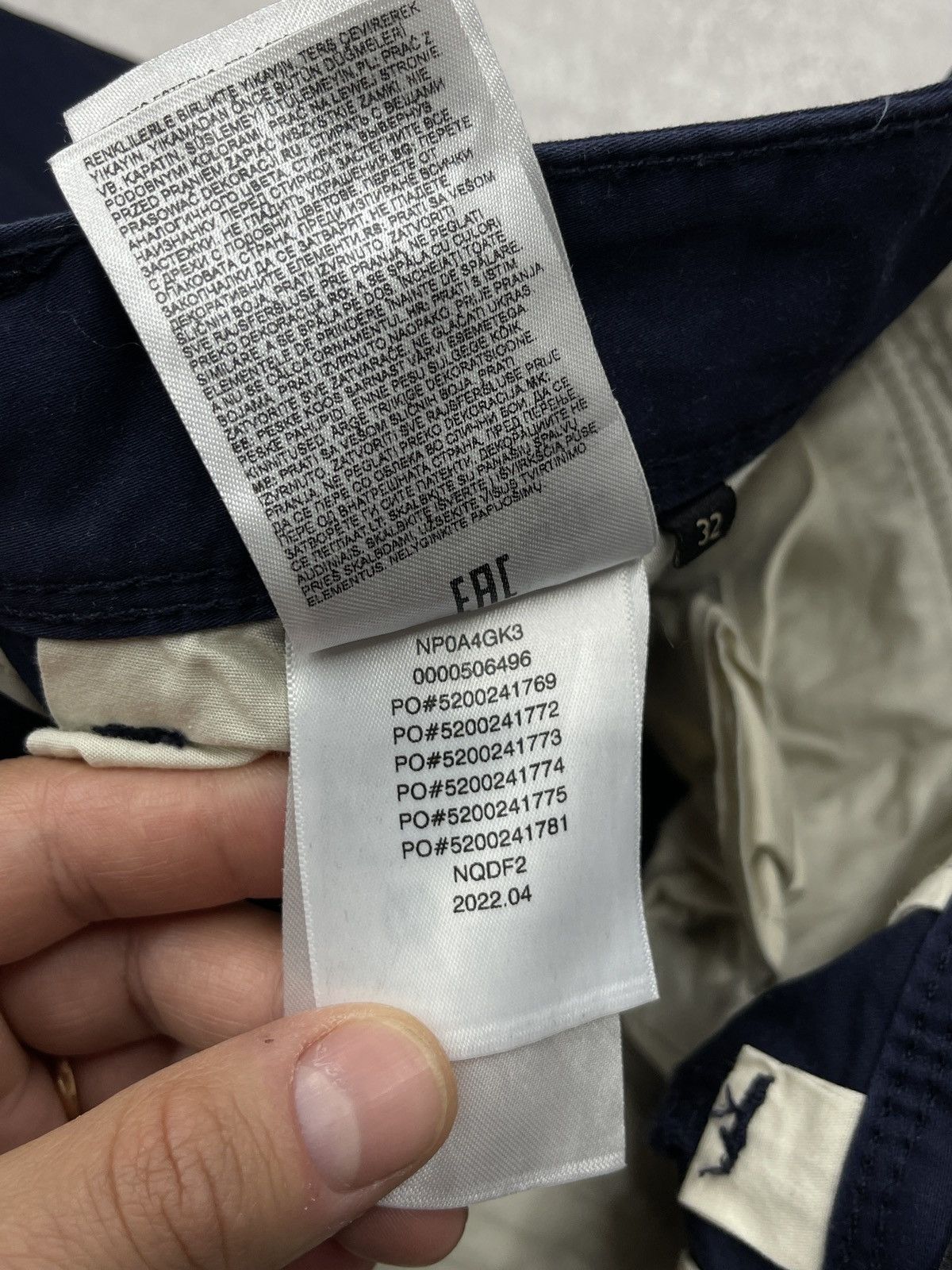 Napapijri Mens Napapijri Moto Wint Cargo Pants Navy Size 32 Size US 32 / EU 48 - 13 Thumbnail