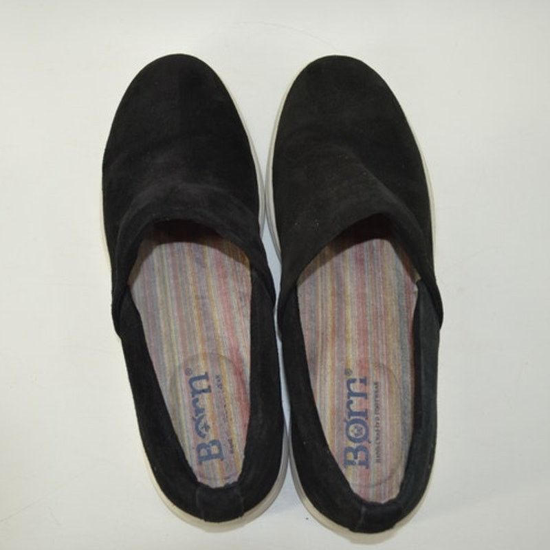 Born Born Womens Size 11 Sneakers Black Suede Casual Comfort Size US 11 / IT 41 - 8 Thumbnail