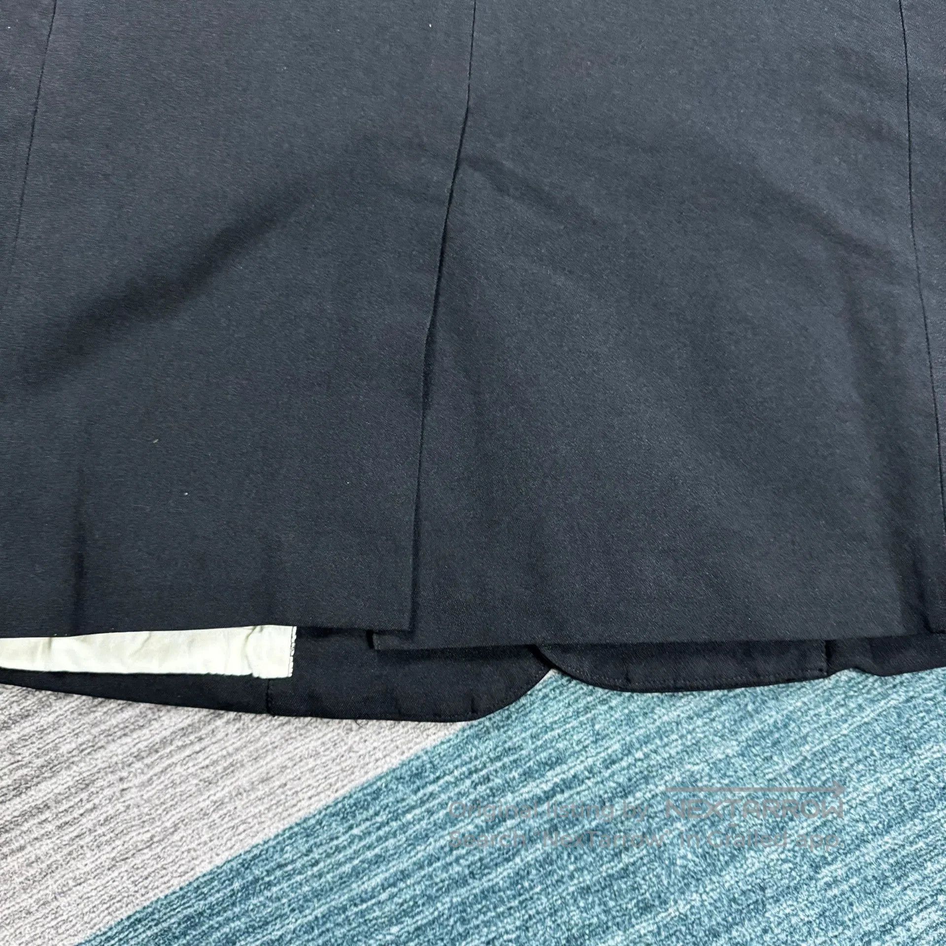 Comme des Garcons CDG Homme Plus Collarless Short Jacket. Size US M / EU 48-50 / 2 - 4 Thumbnail
