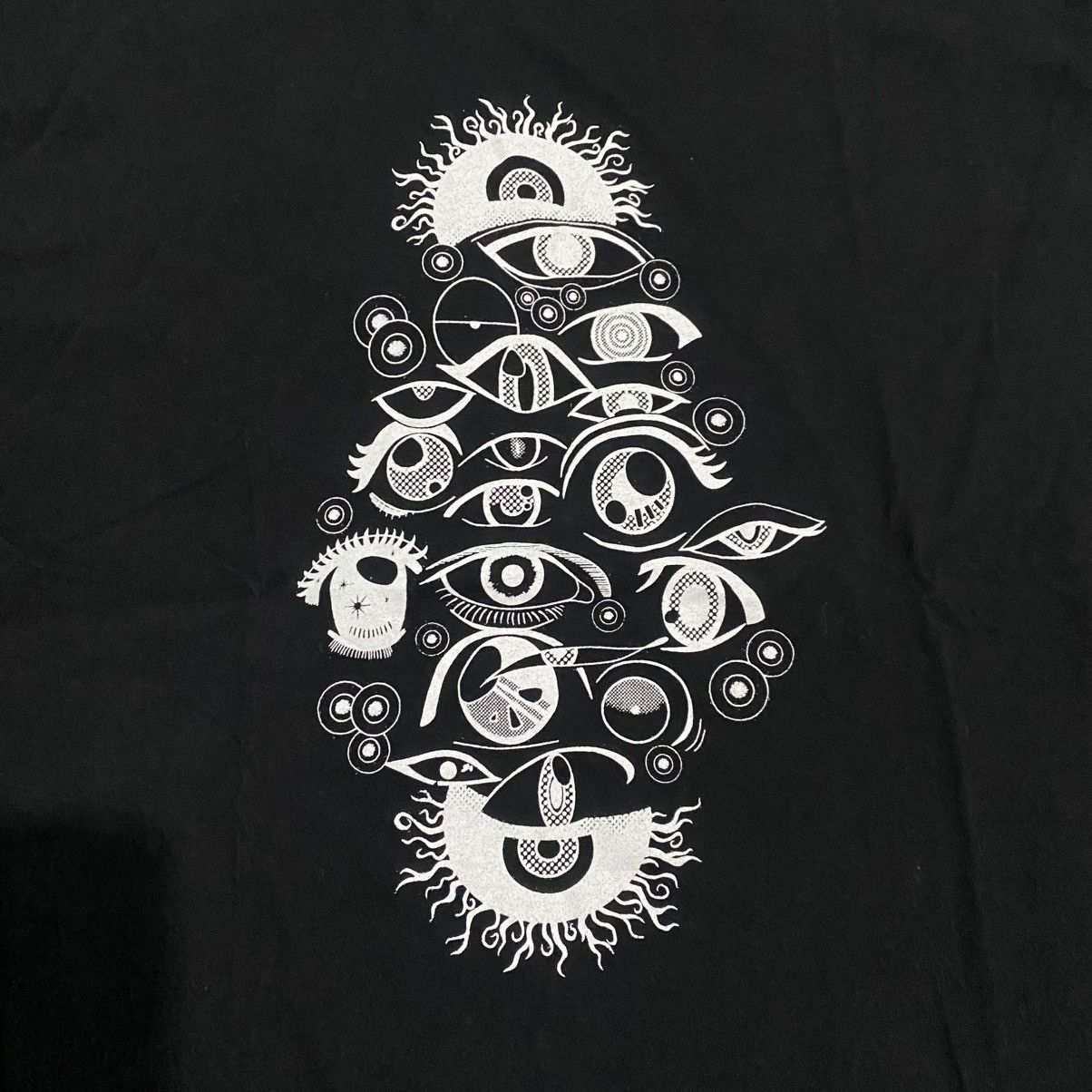 If Six Was Nine Vintage Drug Honey Multiple Eyes T shirt Rare Size US L / EU 52-54 / 3 - 2 Thumbnail