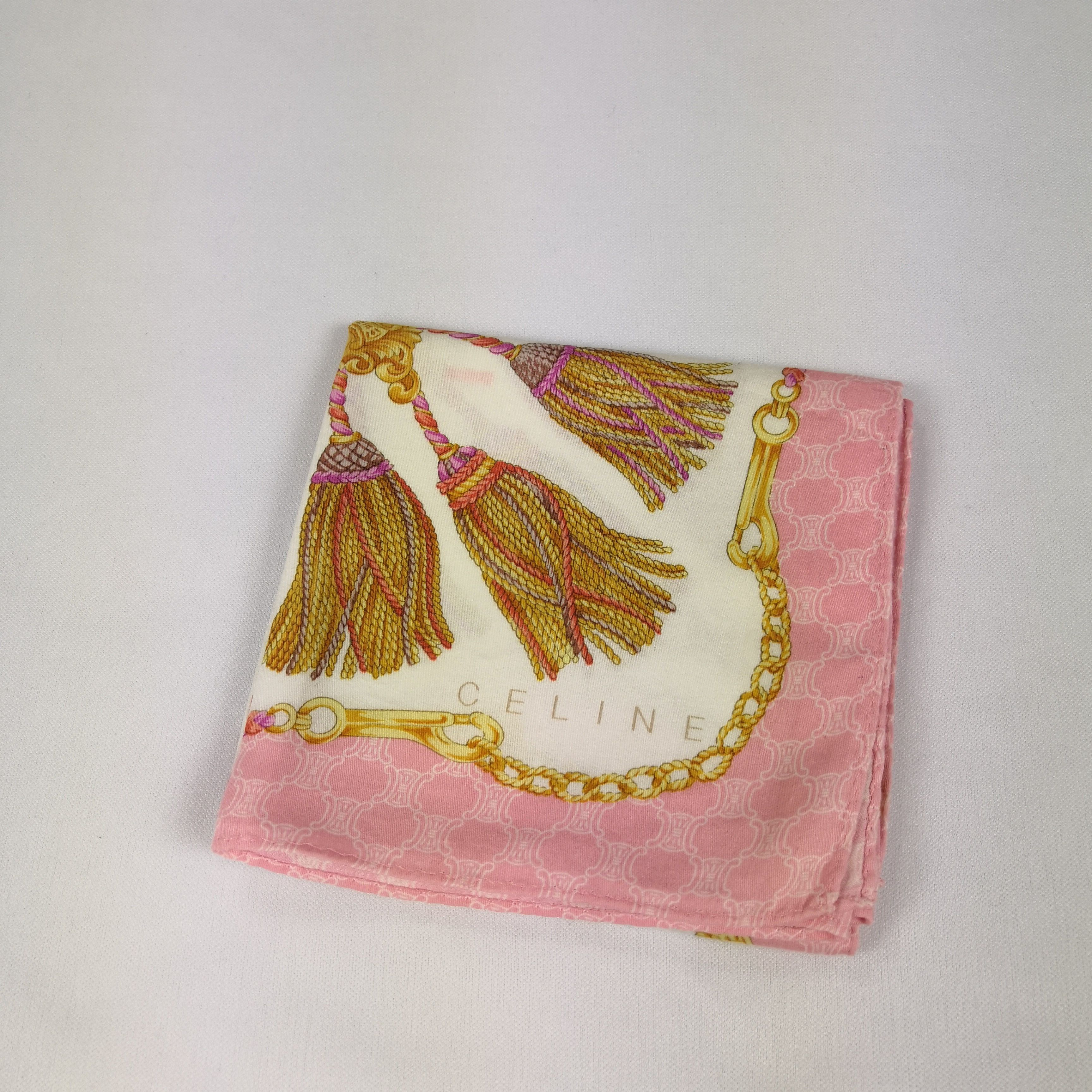 Celine Vintage Celine Handkerchief 56789 Size ONE SIZE - 3 Thumbnail