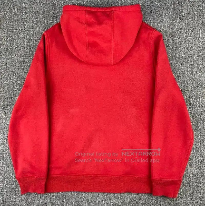 Burberry Burberry Red Cotton Zip-Up Hoodie for Women. Size L / US 10 / IT 46 - 2 Thumbnail