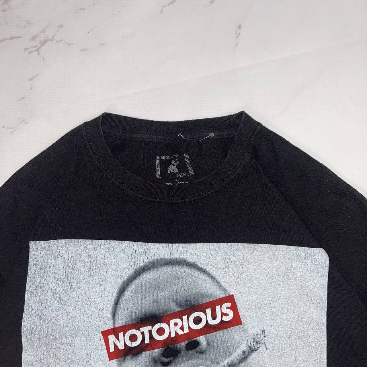 Vintage Vintage Notorious BIG Shirt Party And Bullsh Black Size M Size US M / EU 48-50 / 2 - 10 Thumbnail