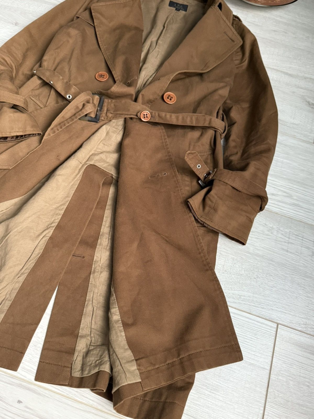 A.P.C. × Designer A.P.C rue madame Paris trench coat Size M / US 6-8 / IT 42-44 - 2 Thumbnail