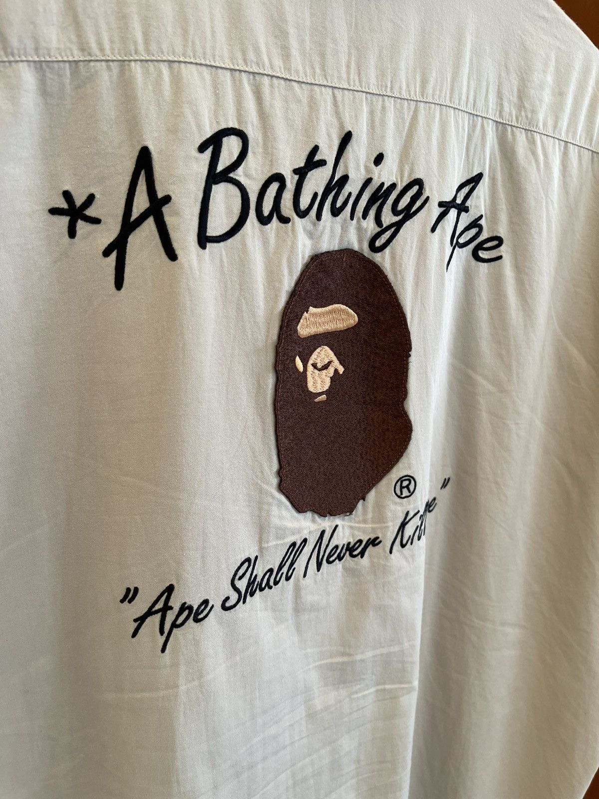 Bape BAPE SHIRT BEGIE Size S / US 4 / IT 40 - 2 Thumbnail
