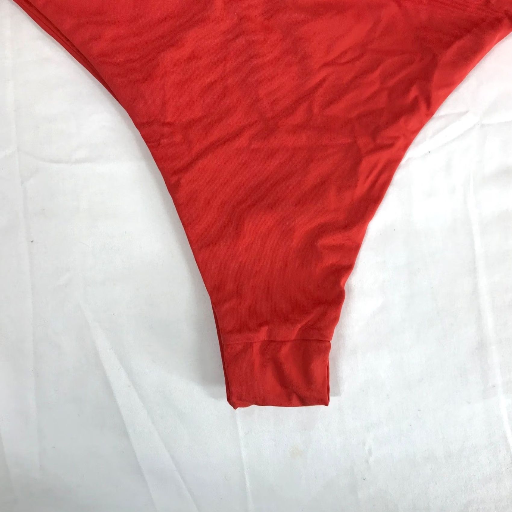 Vintage V-Waist Bikini Bottom Red High Cut Cheeky Swim Bottom S Womens We Wore What Size 28" / US 6 / IT 42 - 5 Thumbnail