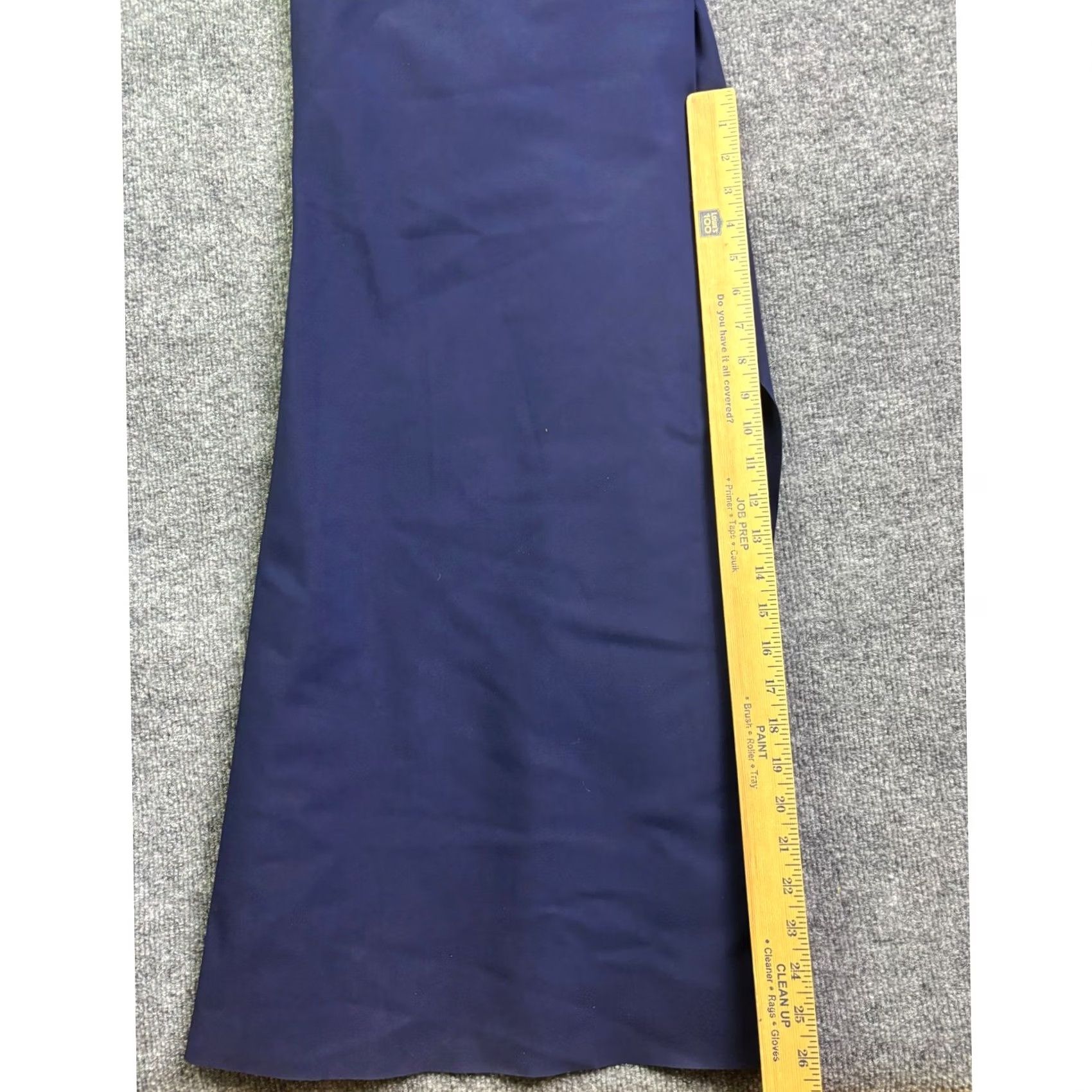 Vintage Chiara Boni La Petite Robe Gown Womens 8 Navy Blue Radoslava Off the Shoulder Long Maxi Cocktail Formal Size ONE SIZE - 4 Thumbnail