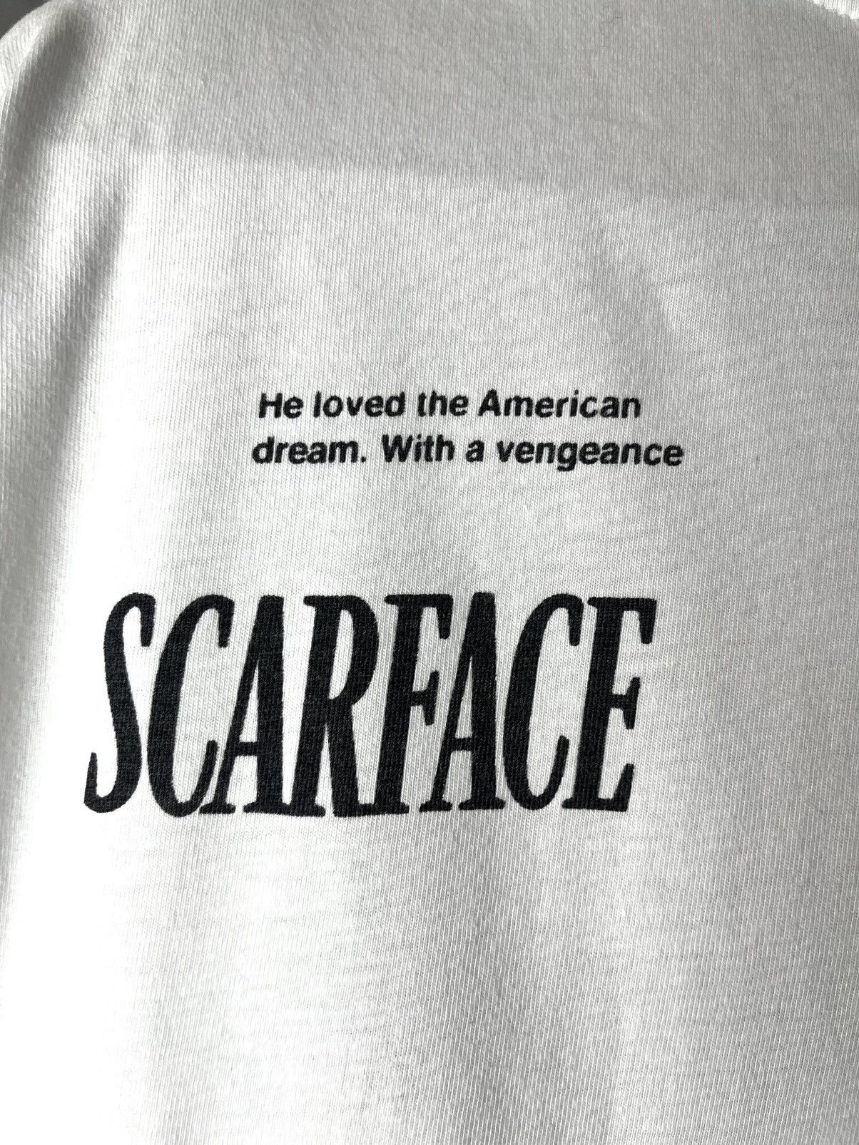 Vintage Tony Montana Scarface Criminal Mafia T Shirt Size US M / EU 48-50 / 2 - 7 Thumbnail