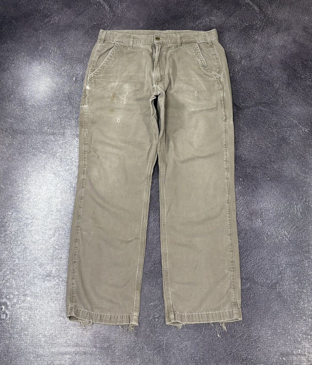 Carhartt Vintage Carhartt American Hype Work Baggy Pants Trousers Size US 36 / EU 52 - 2 Thumbnail