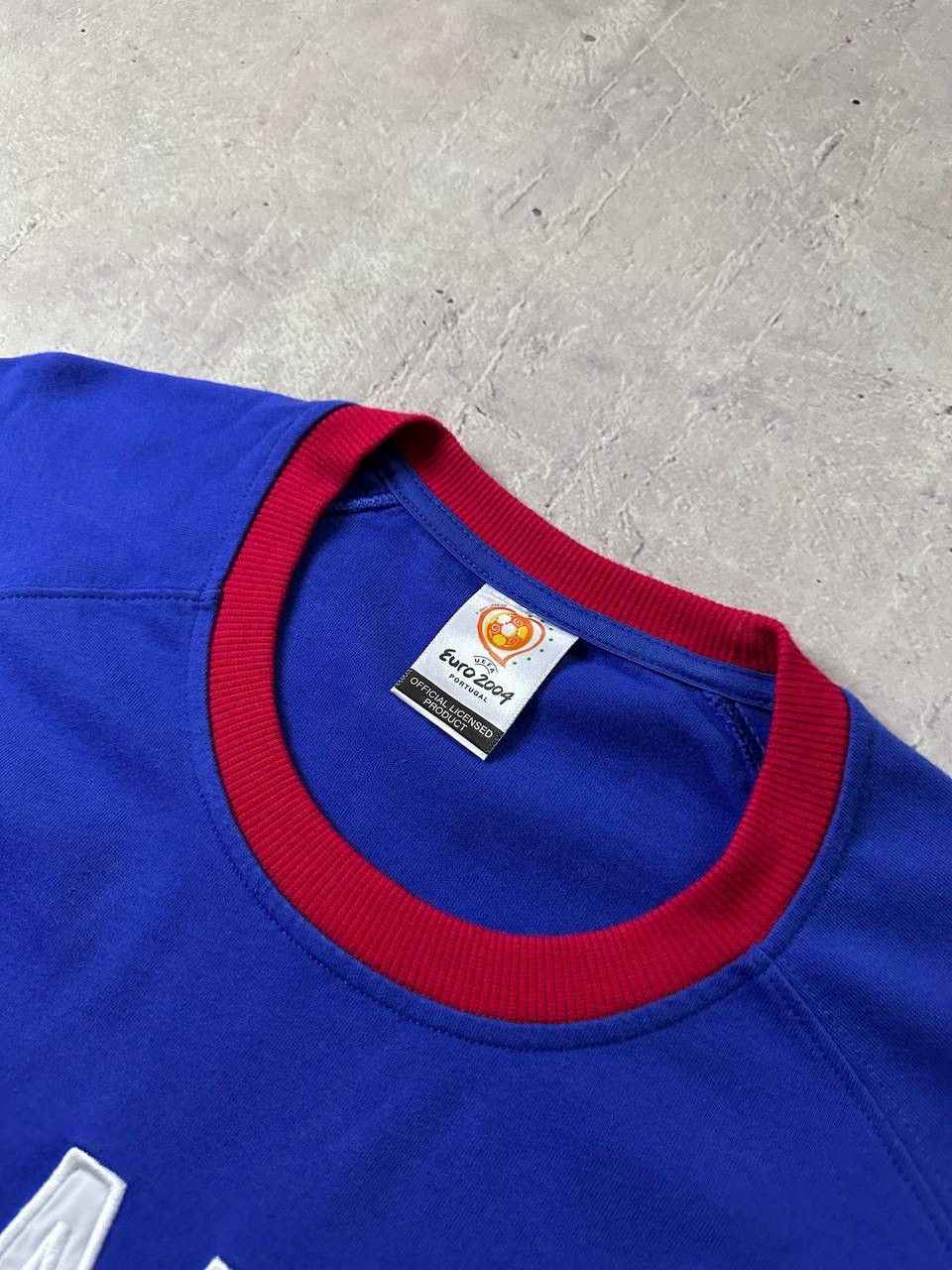 Adidas × Vintage Adidas France National Football Soccer Team 2004 T-Shirt Size US L / EU 52-54 / 3 - 4 Thumbnail
