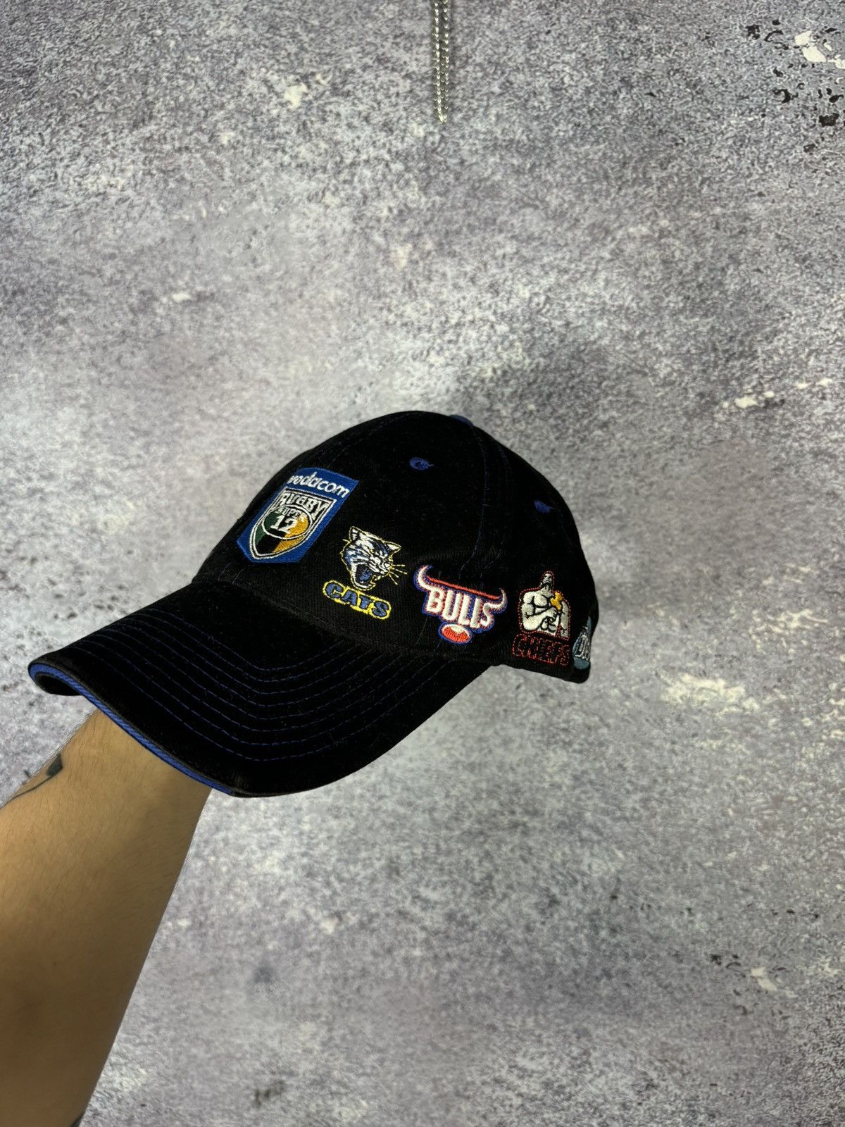 Vintage Vidacon South Africa Rugby Rare Super 12 Teams Logo Hats Size ONE SIZE - 3 Thumbnail