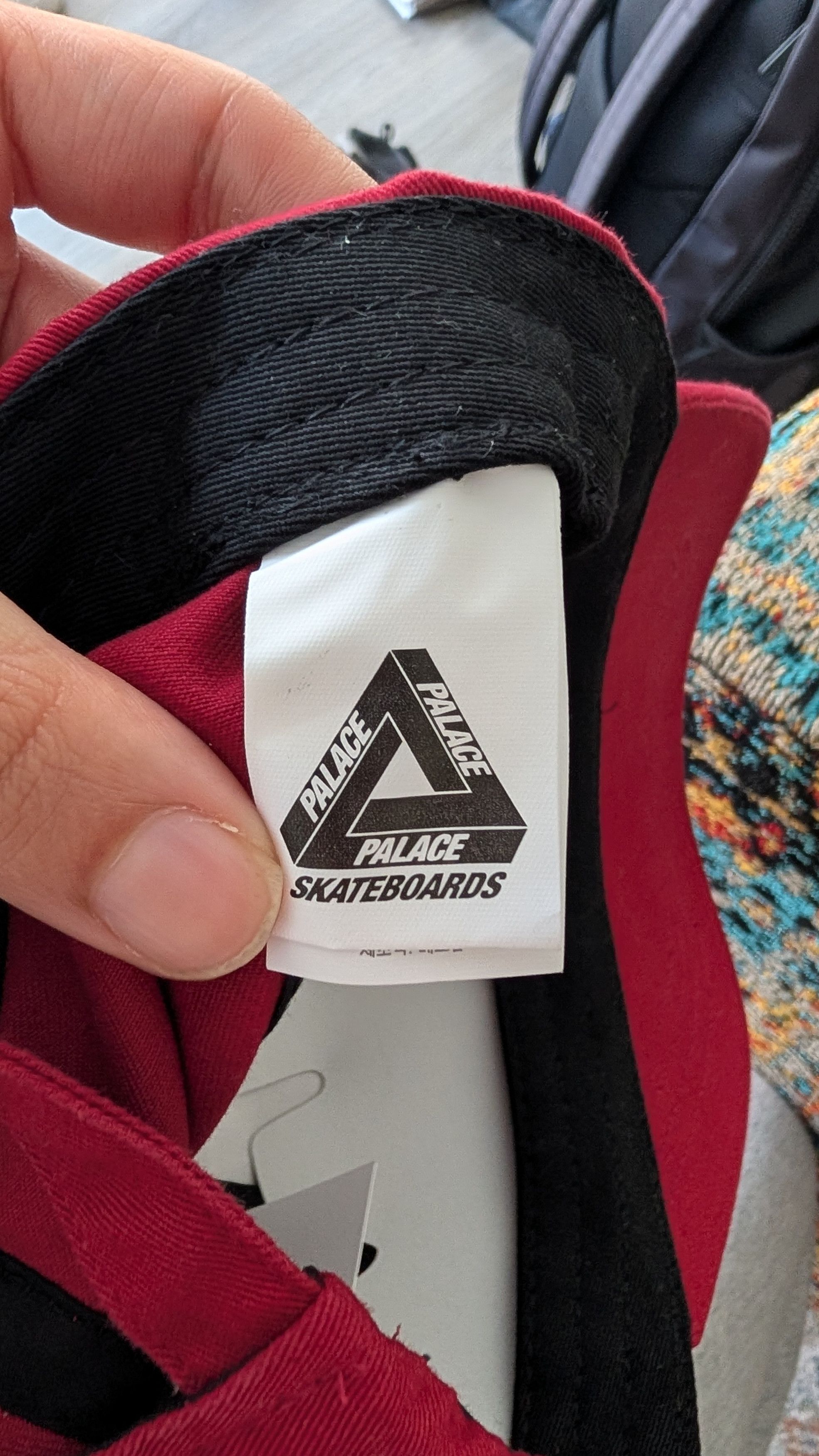 Palace Palace P 6-Panel Cap - Red - BRAND NEW Size ONE SIZE - 5 Thumbnail