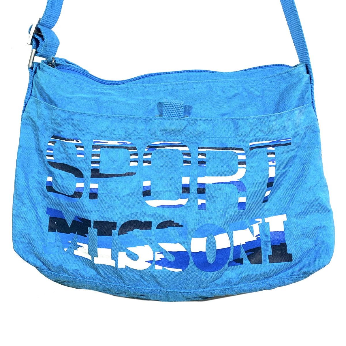 Missoni Sacoche Bleu Vintage Missoni (Sport) Size ONE SIZE - 4 Thumbnail
