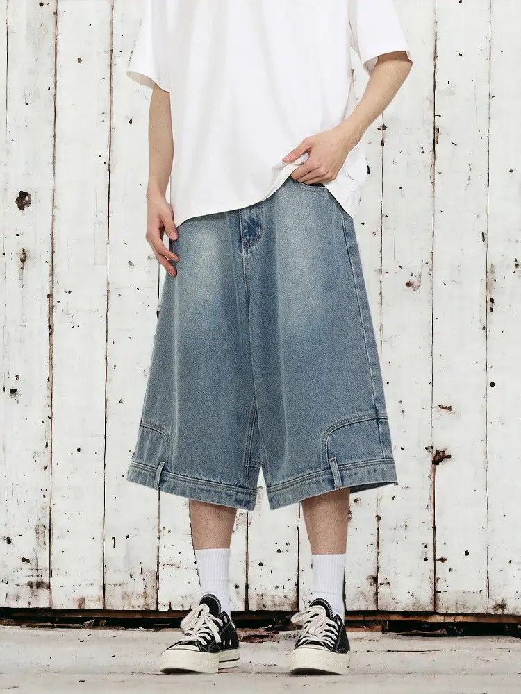 Japanese Brand × Jean Reversable Baggy Denim Jeans Size US 28 / EU 44 - 2 Thumbnail